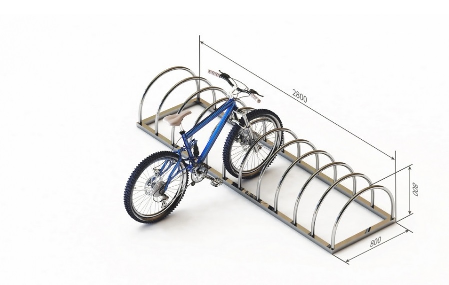 Парковка для велосипедов чертеж и размеры